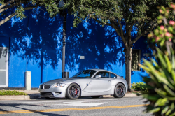 2006 BMW Z4 M Coupe in Titanium Silver Metallic over Black Nappa