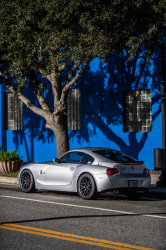 2006 BMW Z4 M Coupe in Titanium Silver Metallic over Black Nappa