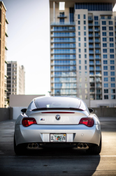 2006 BMW Z4 M Coupe in Titanium Silver Metallic over Black Nappa