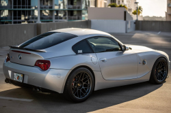 2006 BMW Z4 M Coupe in Titanium Silver Metallic over Black Nappa