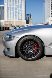 2006 BMW Z4 M Coupe in Titanium Silver Metallic over Black Nappa