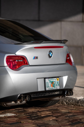 2006 BMW Z4 M Coupe in Titanium Silver Metallic over Black Nappa