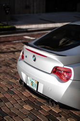 2006 BMW Z4 M Coupe in Titanium Silver Metallic over Black Nappa