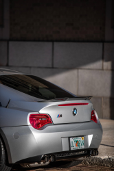 2006 BMW Z4 M Coupe in Titanium Silver Metallic over Black Nappa