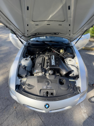 2006 BMW Z4 M Coupe in Titanium Silver Metallic over Black Nappa