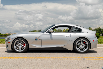 2006 BMW Z4 M Coupe in Titanium Silver Metallic over Black Nappa