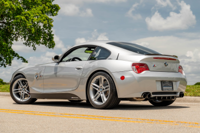 2006 BMW Z4 M Coupe in Titanium Silver Metallic over Black Nappa