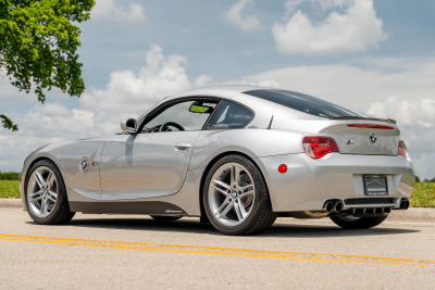 2006 BMW Z4 M Coupe in Titanium Silver Metallic over Black Nappa