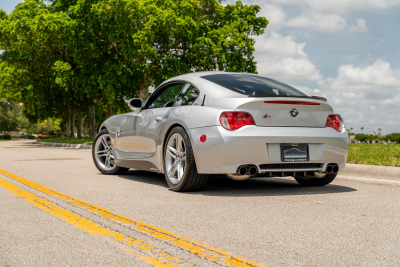 2006 BMW Z4 M Coupe in Titanium Silver Metallic over Black Nappa