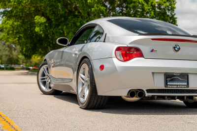 2006 BMW Z4 M Coupe in Titanium Silver Metallic over Black Nappa