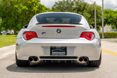 2006 BMW Z4 M Coupe in Titanium Silver Metallic over Black Nappa