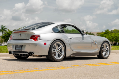 2006 BMW Z4 M Coupe in Titanium Silver Metallic over Black Nappa