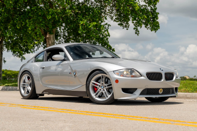 2006 BMW Z4 M Coupe in Titanium Silver Metallic over Black Nappa