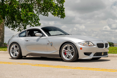 2006 BMW Z4 M Coupe in Titanium Silver Metallic over Black Nappa
