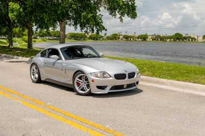 2006 BMW Z4 M Coupe in Titanium Silver Metallic over Black Nappa