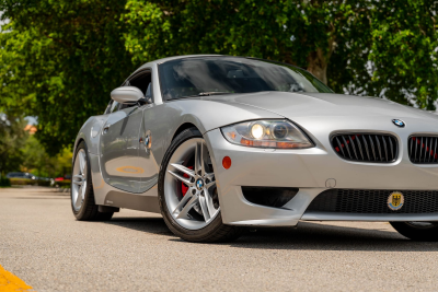 2006 BMW Z4 M Coupe in Titanium Silver Metallic over Black Nappa