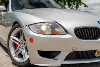 2006 BMW Z4 M Coupe in Titanium Silver Metallic over Black Nappa