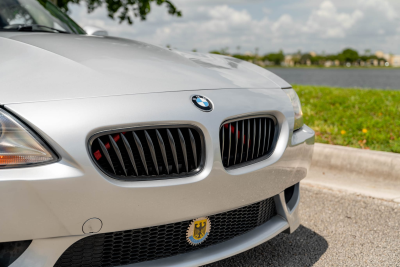 2006 BMW Z4 M Coupe in Titanium Silver Metallic over Black Nappa