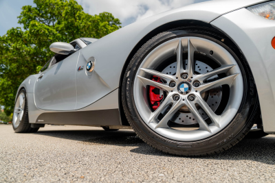 2006 BMW Z4 M Coupe in Titanium Silver Metallic over Black Nappa