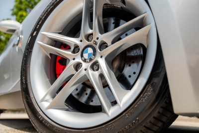 2006 BMW Z4 M Coupe in Titanium Silver Metallic over Black Nappa