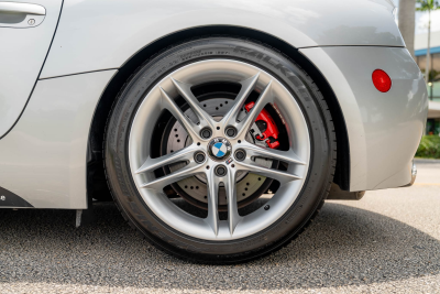 2006 BMW Z4 M Coupe in Titanium Silver Metallic over Black Nappa