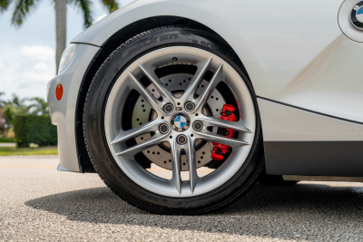 2006 BMW Z4 M Coupe in Titanium Silver Metallic over Black Nappa