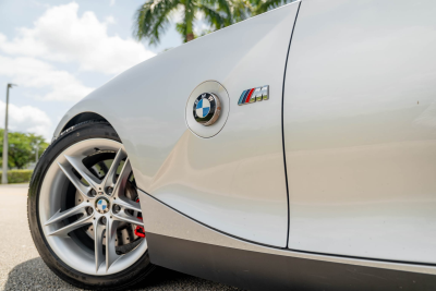 2006 BMW Z4 M Coupe in Titanium Silver Metallic over Black Nappa