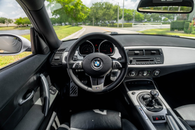 2006 BMW Z4 M Coupe in Titanium Silver Metallic over Black Nappa