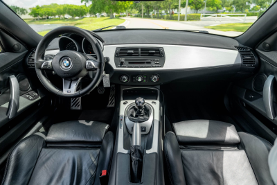 2006 BMW Z4 M Coupe in Titanium Silver Metallic over Black Nappa