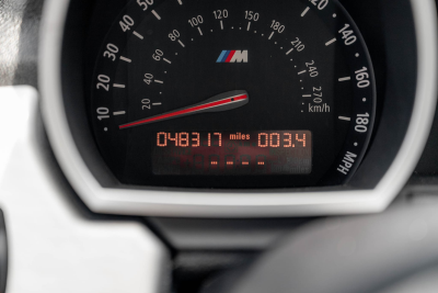 2006 BMW Z4 M Coupe in Titanium Silver Metallic over Black Nappa