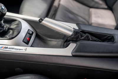 2006 BMW Z4 M Coupe in Titanium Silver Metallic over Black Nappa