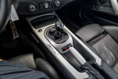 2006 BMW Z4 M Coupe in Titanium Silver Metallic over Black Nappa