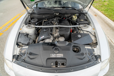 2006 BMW Z4 M Coupe in Titanium Silver Metallic over Black Nappa