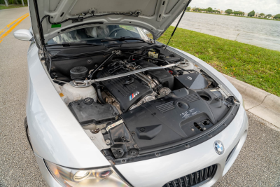 2006 BMW Z4 M Coupe in Titanium Silver Metallic over Black Nappa