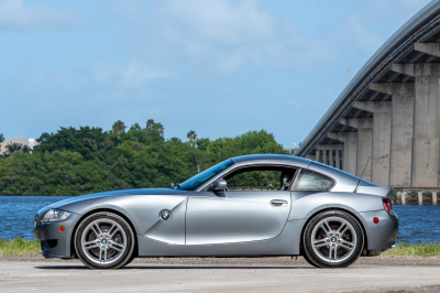 2006 BMW Z4 M Coupe in Silver Gray Metallic over Black Nappa