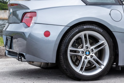 2006 BMW Z4 M Coupe in Silver Gray Metallic over Black Nappa