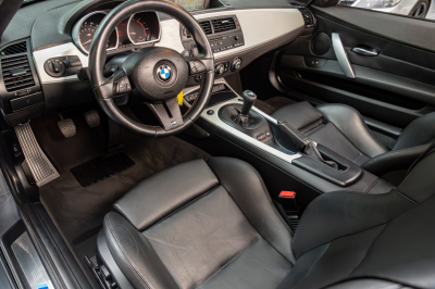 2006 BMW Z4 M Coupe in Silver Gray Metallic over Black Nappa