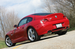 2006 BMW Z4 M Coupe in Imola Red 2 over Black Extended Nappa