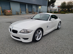 2006 BMW Z4 M Coupe in Alpine White III over Black Nappa