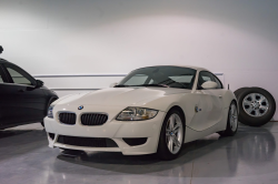 2006 BMW Z4 M Coupe in Alpine White III over Black Nappa