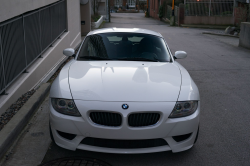 2006 BMW Z4 M Coupe in Alpine White III over Black Nappa