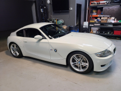2006 BMW Z4 M Coupe in Alpine White III over Black Nappa