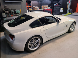 2006 BMW Z4 M Coupe in Alpine White III over Black Nappa