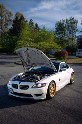 2006 BMW Z4 M Coupe in Alpine White III over Black Nappa