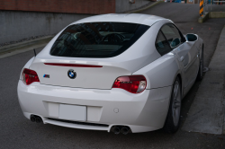 2006 BMW Z4 M Coupe in Alpine White III over Black Nappa
