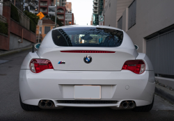 2006 BMW Z4 M Coupe in Alpine White III over Black Nappa
