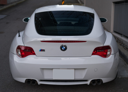 2006 BMW Z4 M Coupe in Alpine White III over Black Nappa