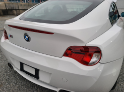 2006 BMW Z4 M Coupe in Alpine White III over Black Nappa