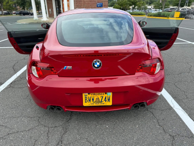 2006 BMW Z4 M Coupe in Imola Red 2 over Black Nappa