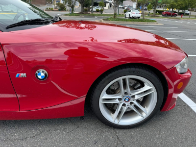 2006 BMW Z4 M Coupe in Imola Red 2 over Black Nappa